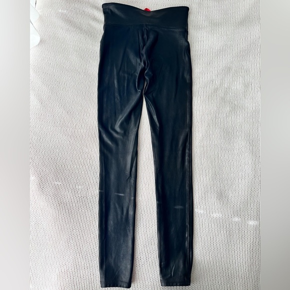 Spanx Faux Leather Leggings Size Small - Picture 7 of 8